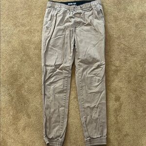 Men's Beige Jogger Pants